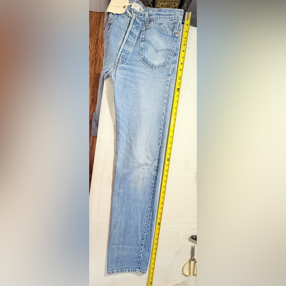 Free People x Trina Fix Collab Reworked Sailor Jeans - Picture 10 of 10